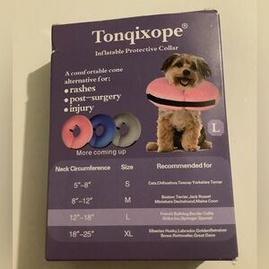 Tonqixope Inflatable Protective Collar